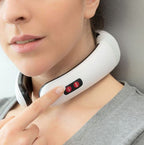 Neck Pulse con parches de electroestimulación para espalda
