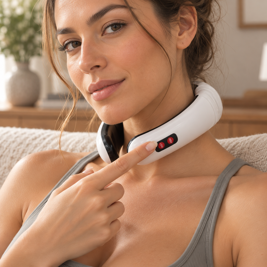 Masajeador cervical EMS - Neck Pulse