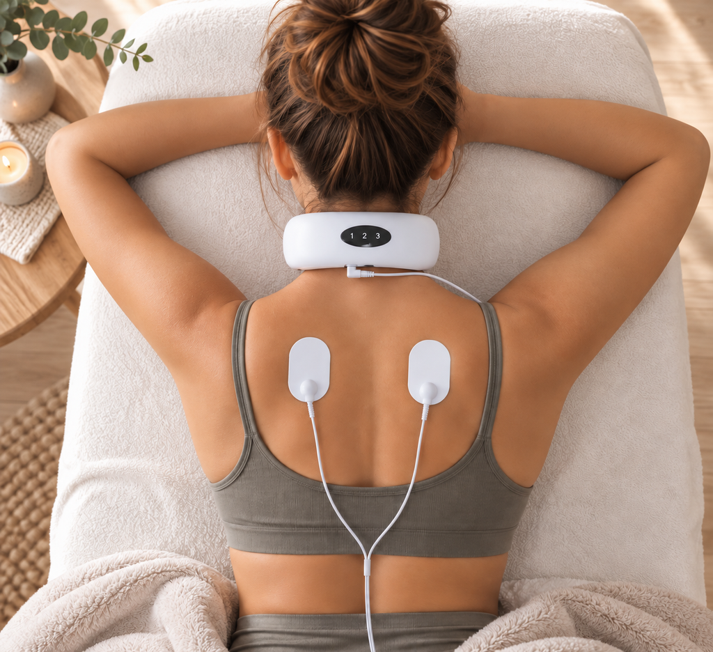 Masajeador cervical EMS - Neck Pulse